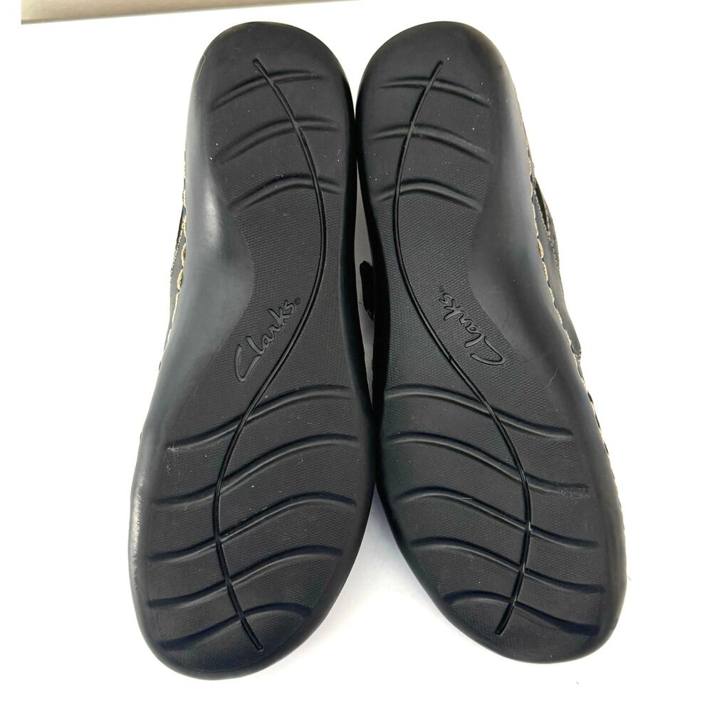 Clarks Women’s Size 9 M Ashland Spin Q Black Leather Mary Jane Shoes - Picture 11 of 12